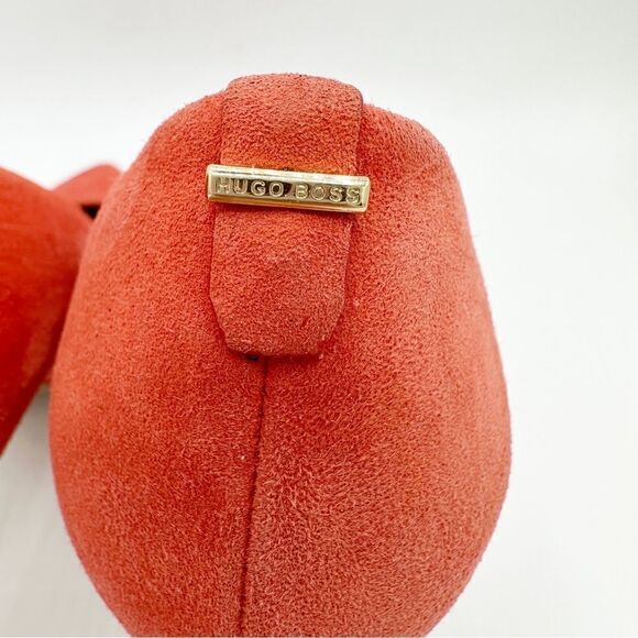 Hugo Boss Orange Suede Pointed Toe Stiletto Pumps EUR 40 US 9.5 - Picture 8 of 13